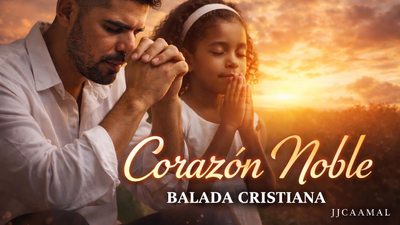 CORAZÓN NOBLE /balada cristiana en versión karaoke.Una alabanza para cantar desde  el corazón 