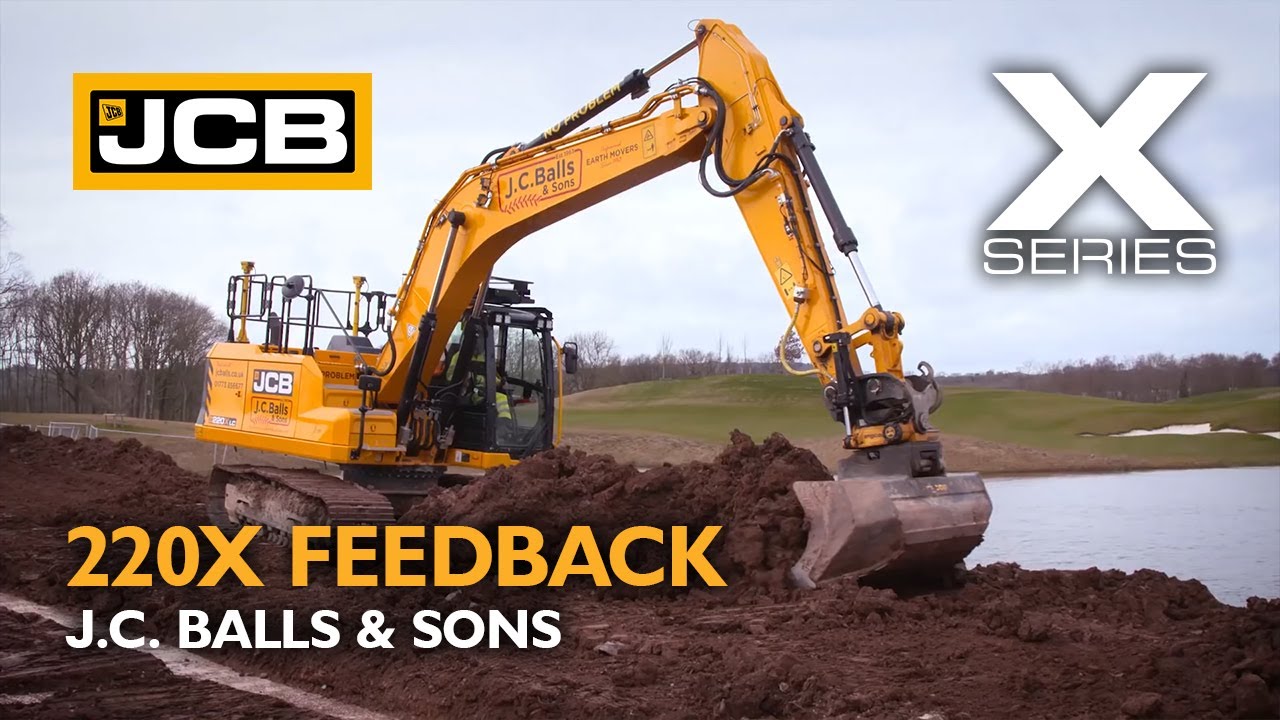 JCB X Series 220X Excavator Operator Testimonial - J.C. Balls & Sons