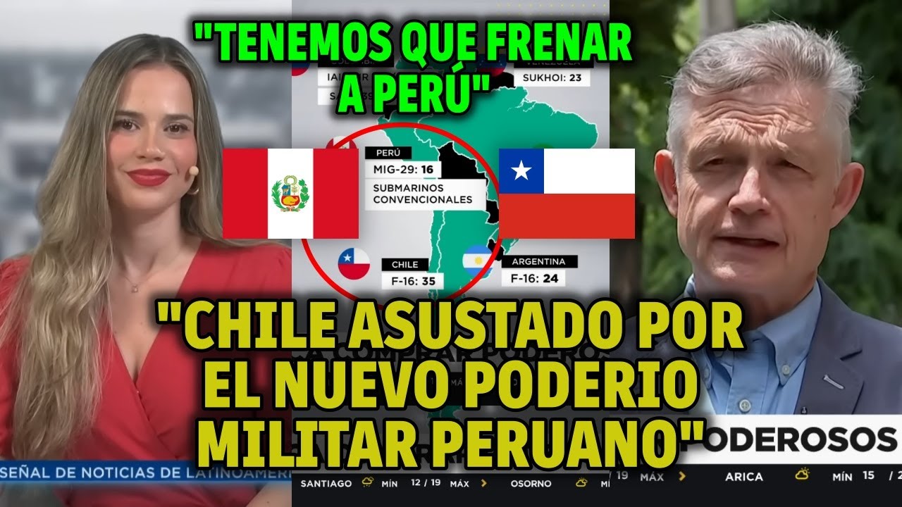 EXPERTOS EN CHILE PREOCUPADOS POR EL NUEVO PODERÍO MILITAR PERUANO QUE ROMPE LA REGIÓN
