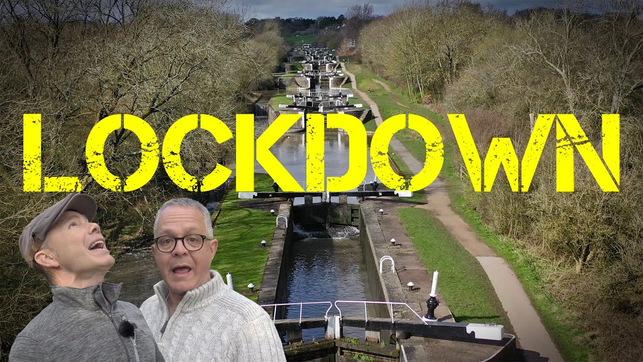 LOCKDOWN! Hatton Locks by Narrowboat on the Grand Union Canal - Ep. 95