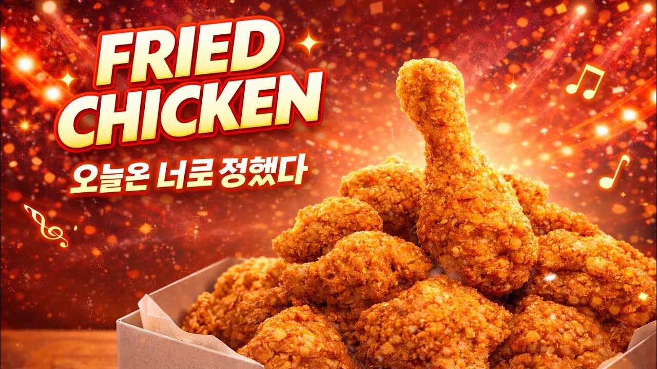 Fried Chicken 🍗 Korean Comfort Food Song