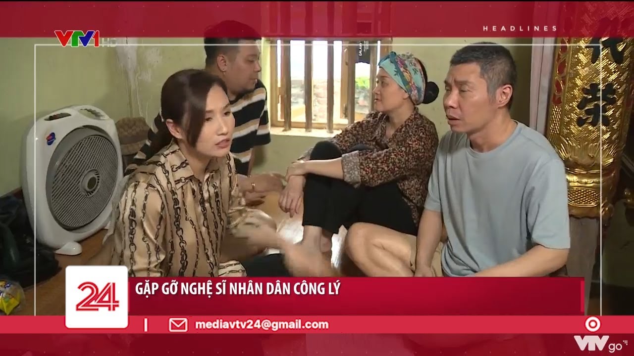 NSND Công Lý sau cơn bạo bệnh: Tôi đã vượt qua một cách vất vả! | VTV24