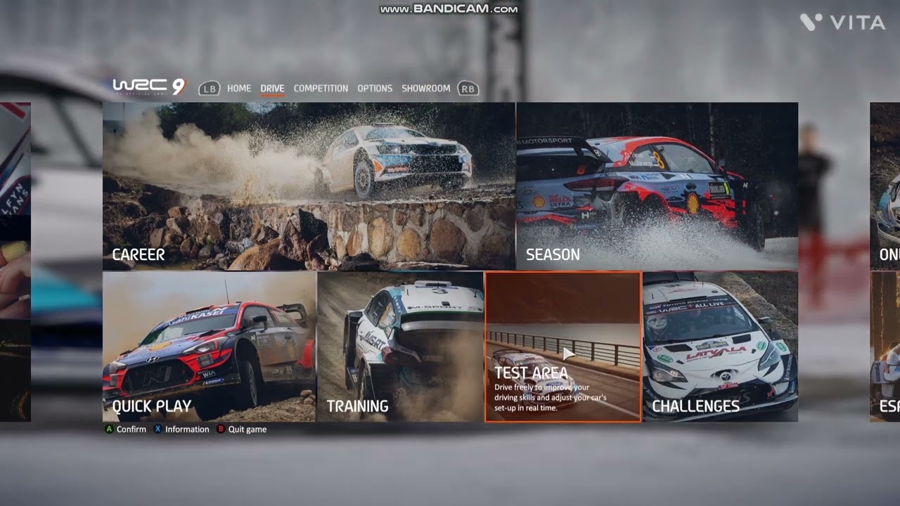 WRC 9 THE OFFICIAL GAME 🎮 🤪TEST AREA,  1ST REVIEW VIDEO