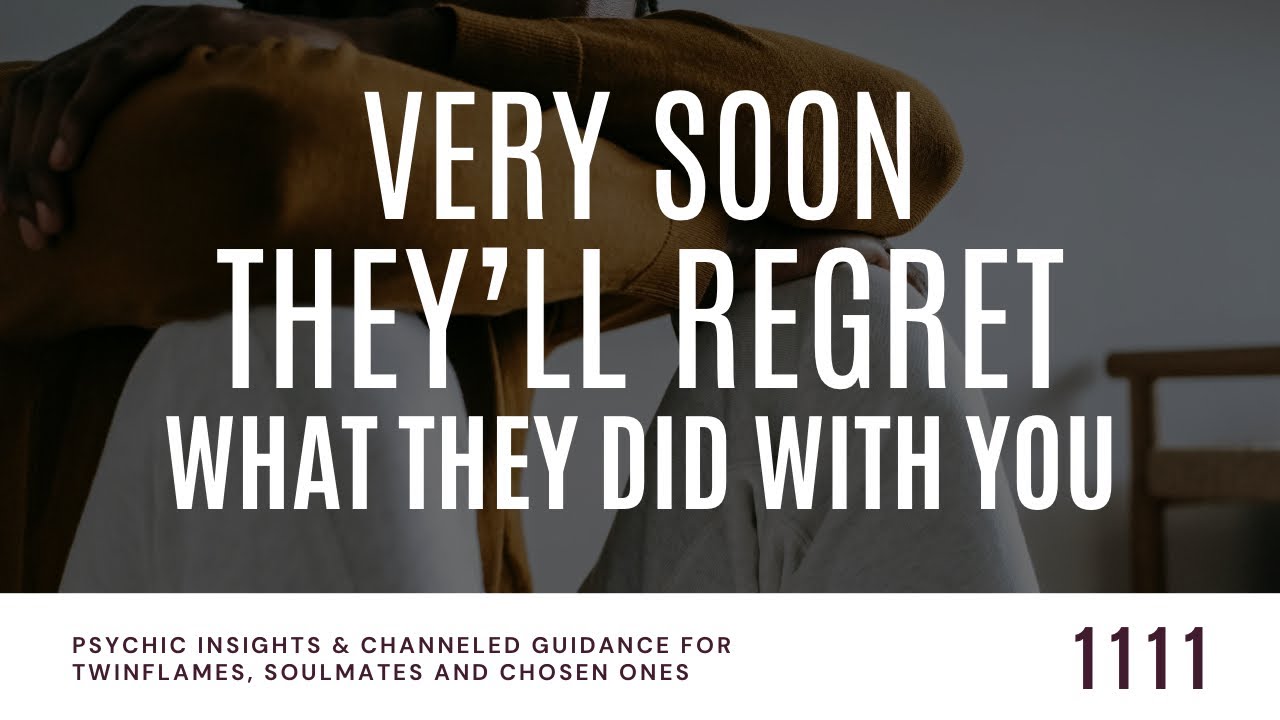 Очень скоро они будут сожалеть обо всём, что делали с тобой, каждый день, каждый день.