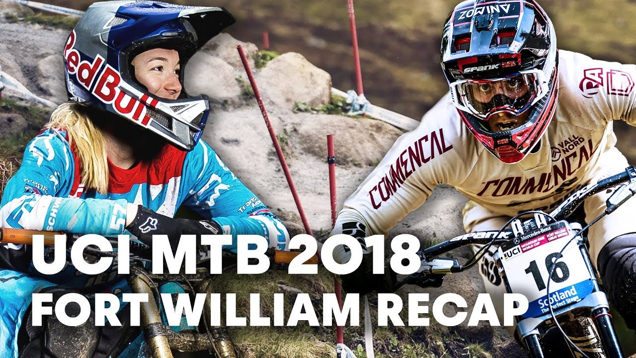 Get the full highlights of the Fort William downhill stop. | UCI MTB 2018