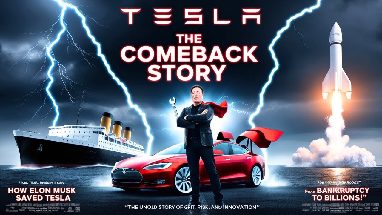 Elon Musk SAVED Tesla from BANKRUPTCY & Became a Billionaire