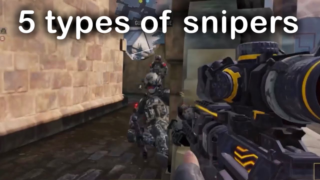 5 Types Of Snipers in CODM