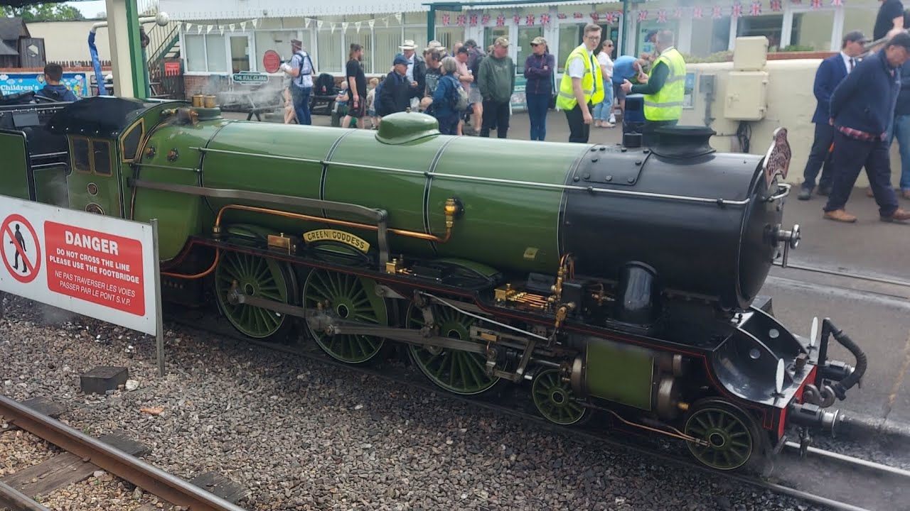 Romney hythe and Dymchurch railway may gala 11.5.25
