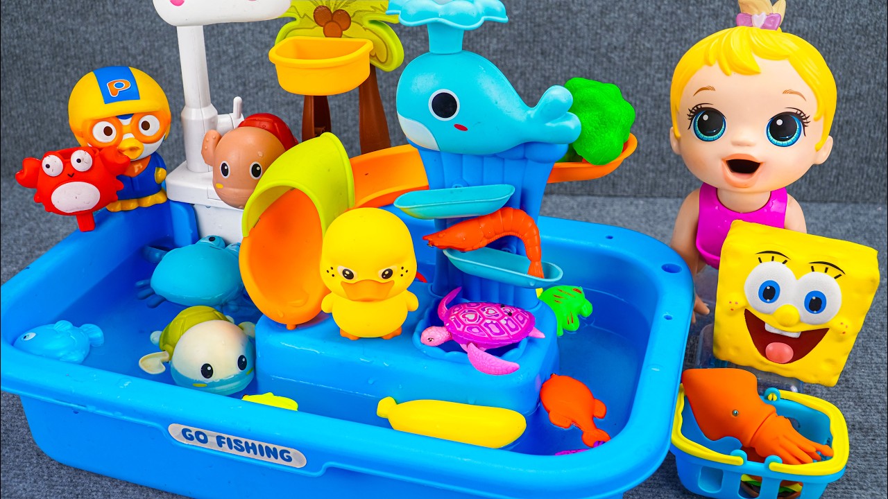 71 Minutes Satisfying Disney Set ASMR Toys, Unboxing Swimming Pool Collection | ZoZo ASMR Love