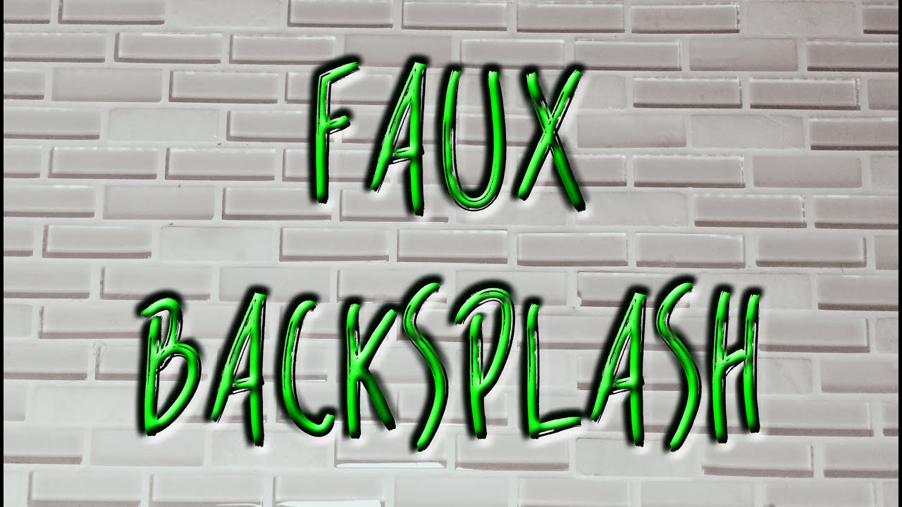 How to Lay Glass Subway Tile ... For a Photography Board Backdrop