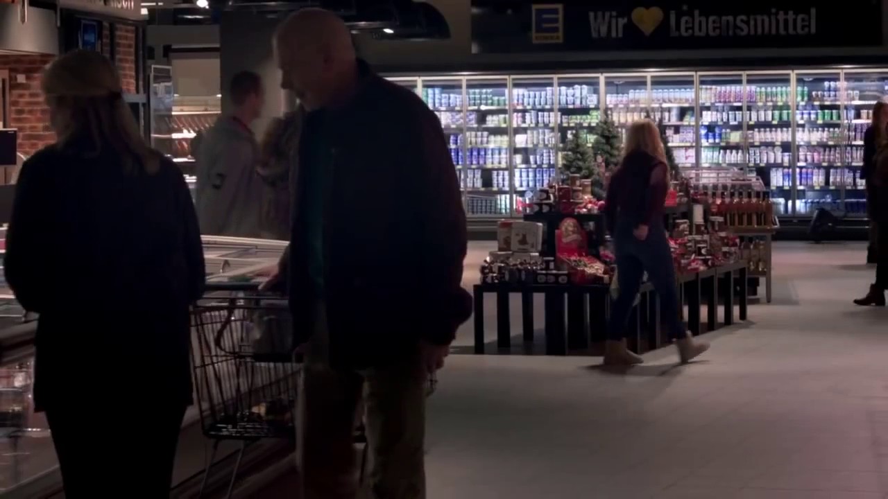 M&uacute;sica de natal no mercado caixa registradora