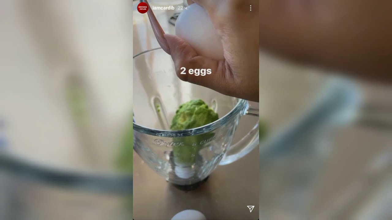 Cardi B hair mask recipe | Cardi B Instagram live