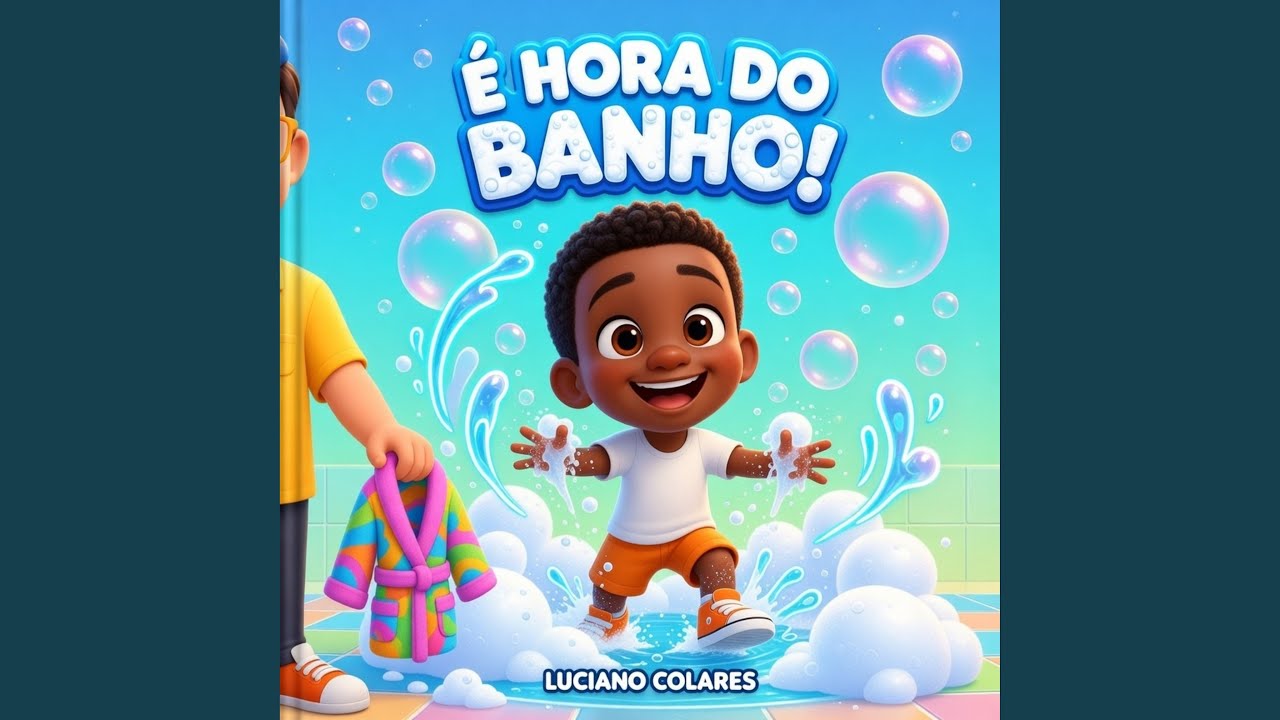 É hora do banho