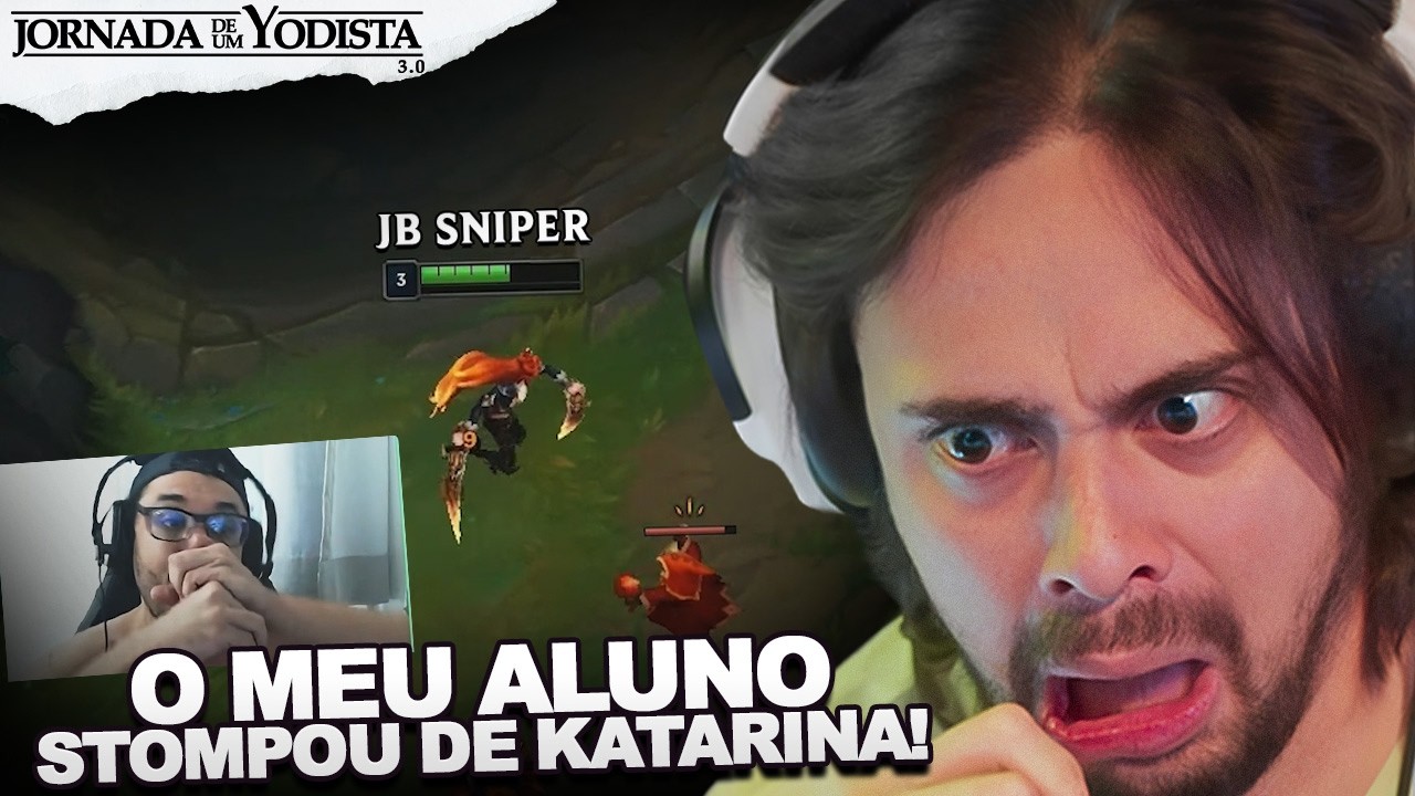 O NOVO ALUNO STOMPOU DE KATARINA! | JORNADA DE UM YODISTA 3.0 (EP. 41)