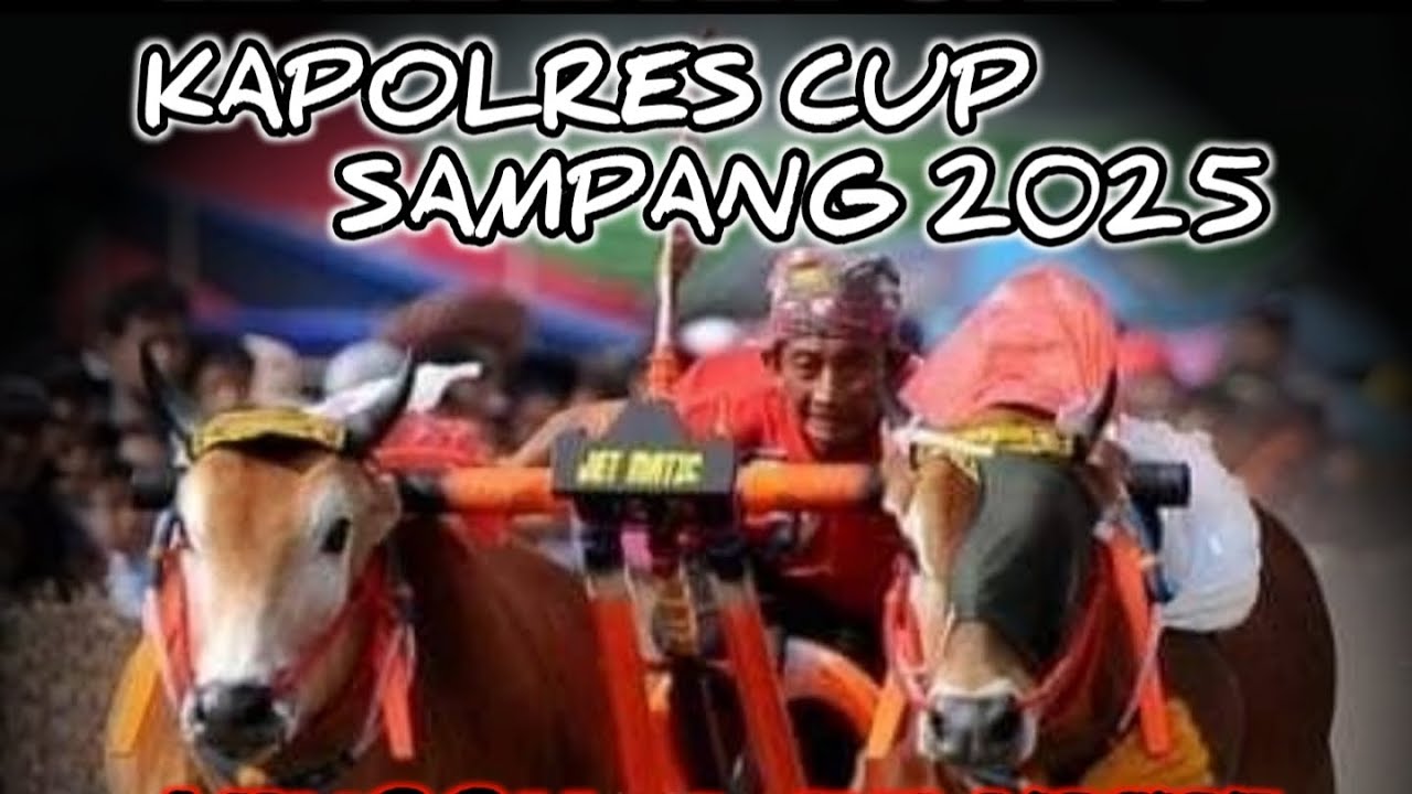 KARAPAN SAPI~%~Kapolres Cup Sampang 06 Juli 2025 Berkolaborasi Dengan JET MATIC FONDATION