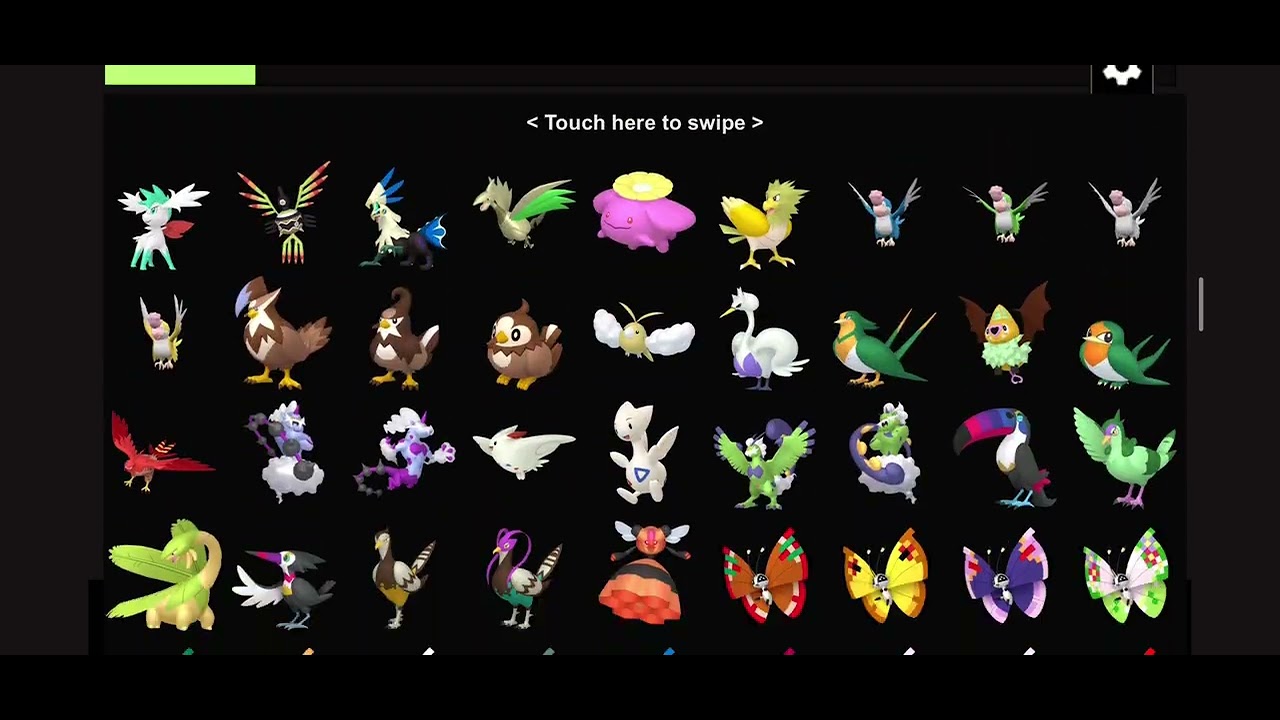 Shiny flying type Pokemon tier list 
