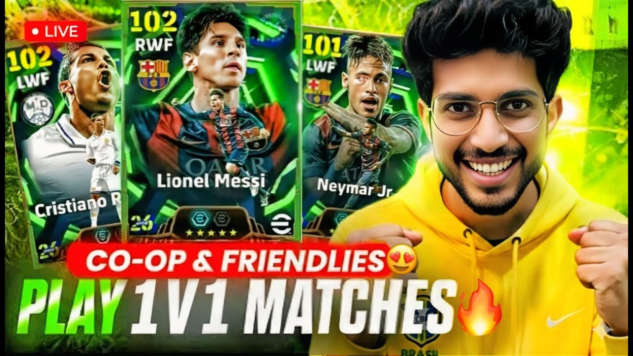 FRIENDLY AND COOP WITH  6K FAM EFOOTBALL 2026 MOBILE LIVE STREAM MALAYALAM #EFOOTBALL2026