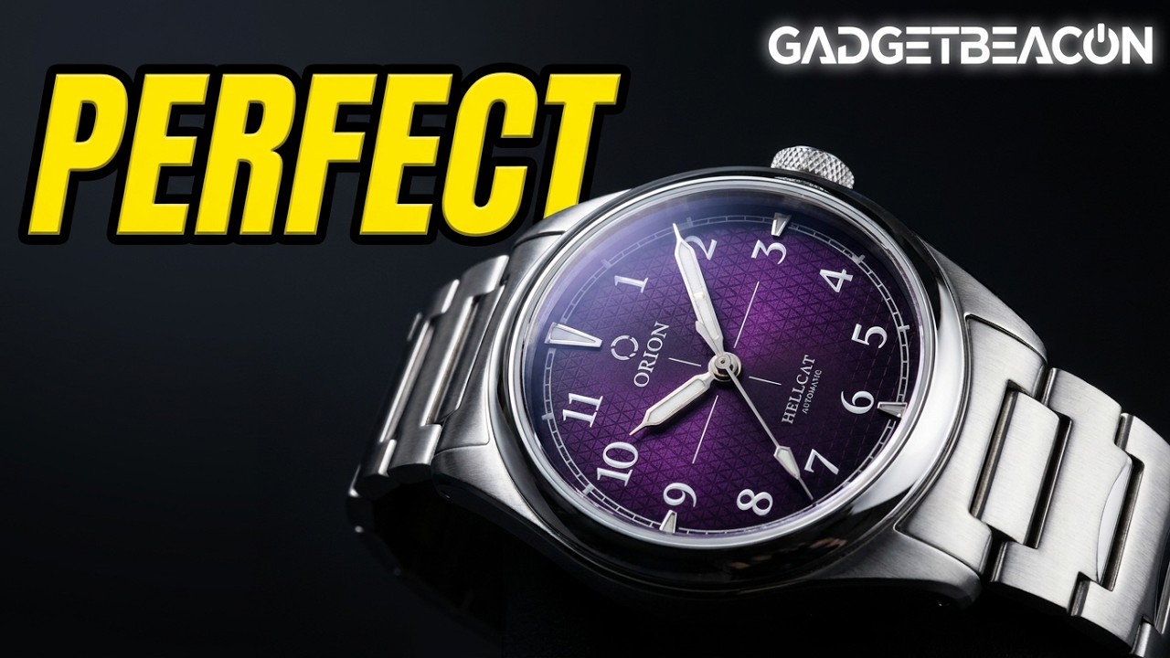 Best Purple Dial Watch - 2025 Microbrand Unboxing & Review | Orion Hellcat