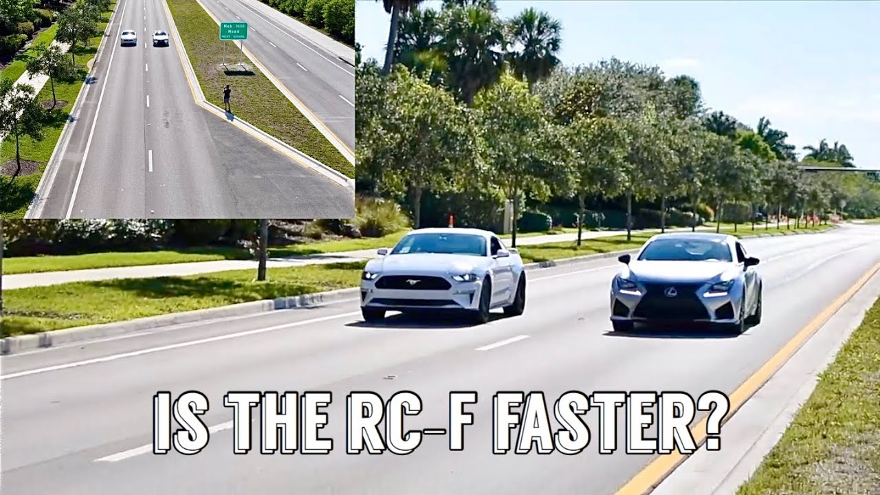 2015 Lexus RCF vs 2018 Ford Mustang GT