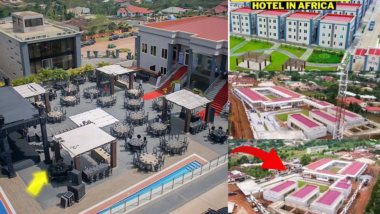 Update on 🇬🇭/Kwahu as Bryan Acheampong builds ultra modern durbar grounds for Kwahu😍 wow Ghana🔥🇬🇭