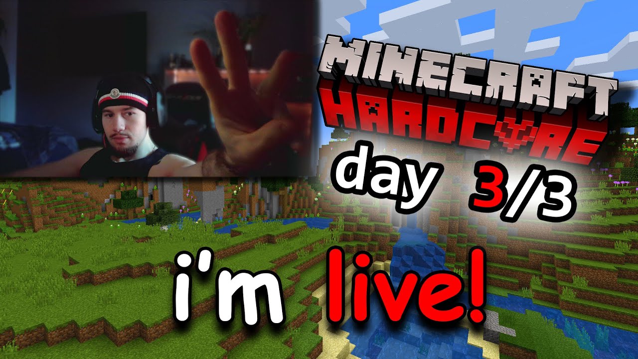 NETHER-DAY 😱 DAY 3/3 😱 MINECRAFT HARDCORE 😱