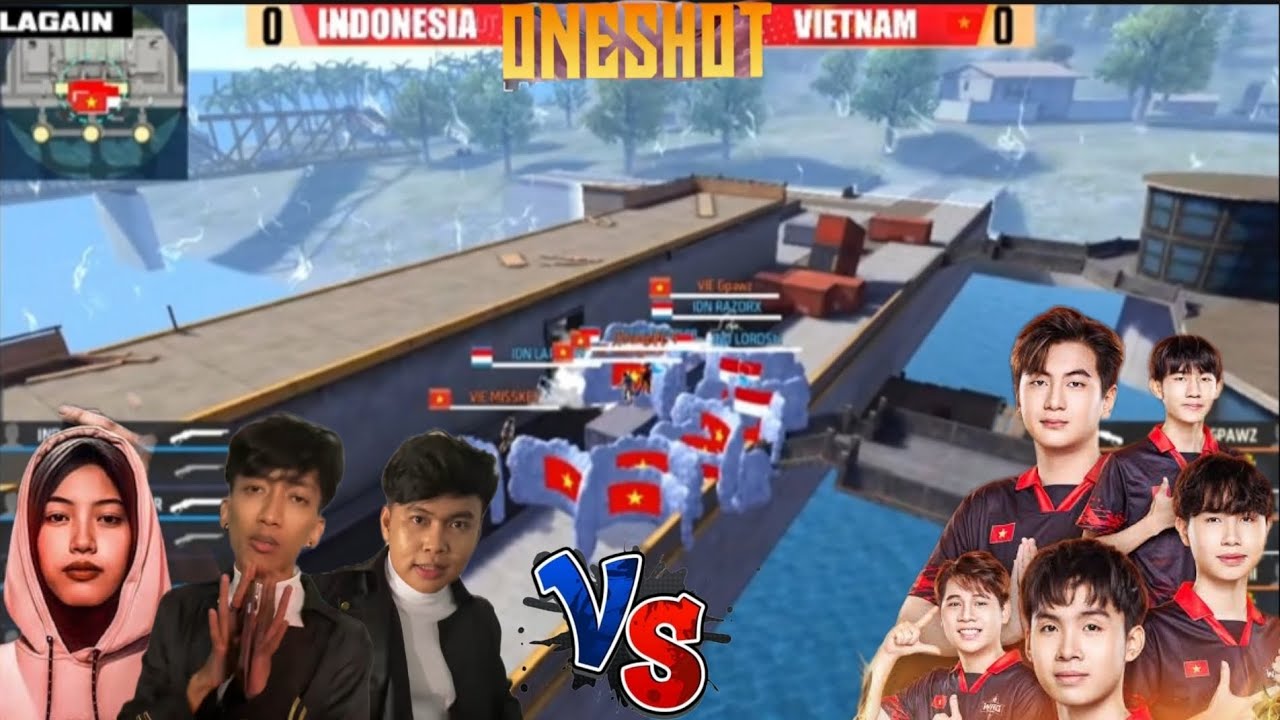 INDONESIA VS VIETNAM LAGA INTERNASIONAL ONE-SHOT 2026 FULL HIGHLIGHT
