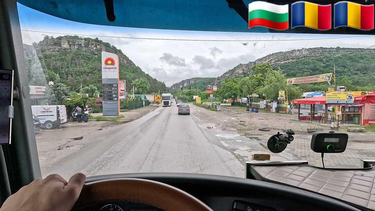 Truck Vlog - Rainy BG, Line of Trucks in Romania, Traffic in Mountains, and Driving Till End of Time