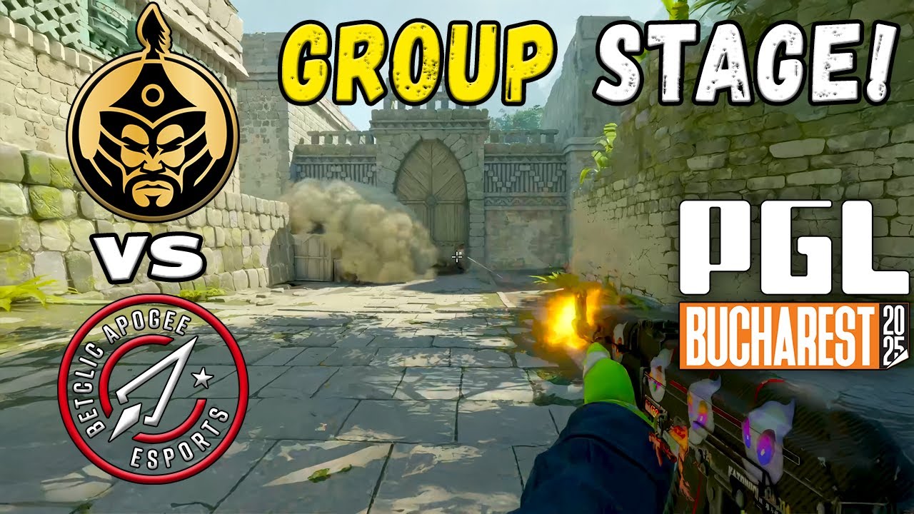 TheMongolz vs Apogee – HIGHLIGHTS - PGL Bucharest 2025 | CS2