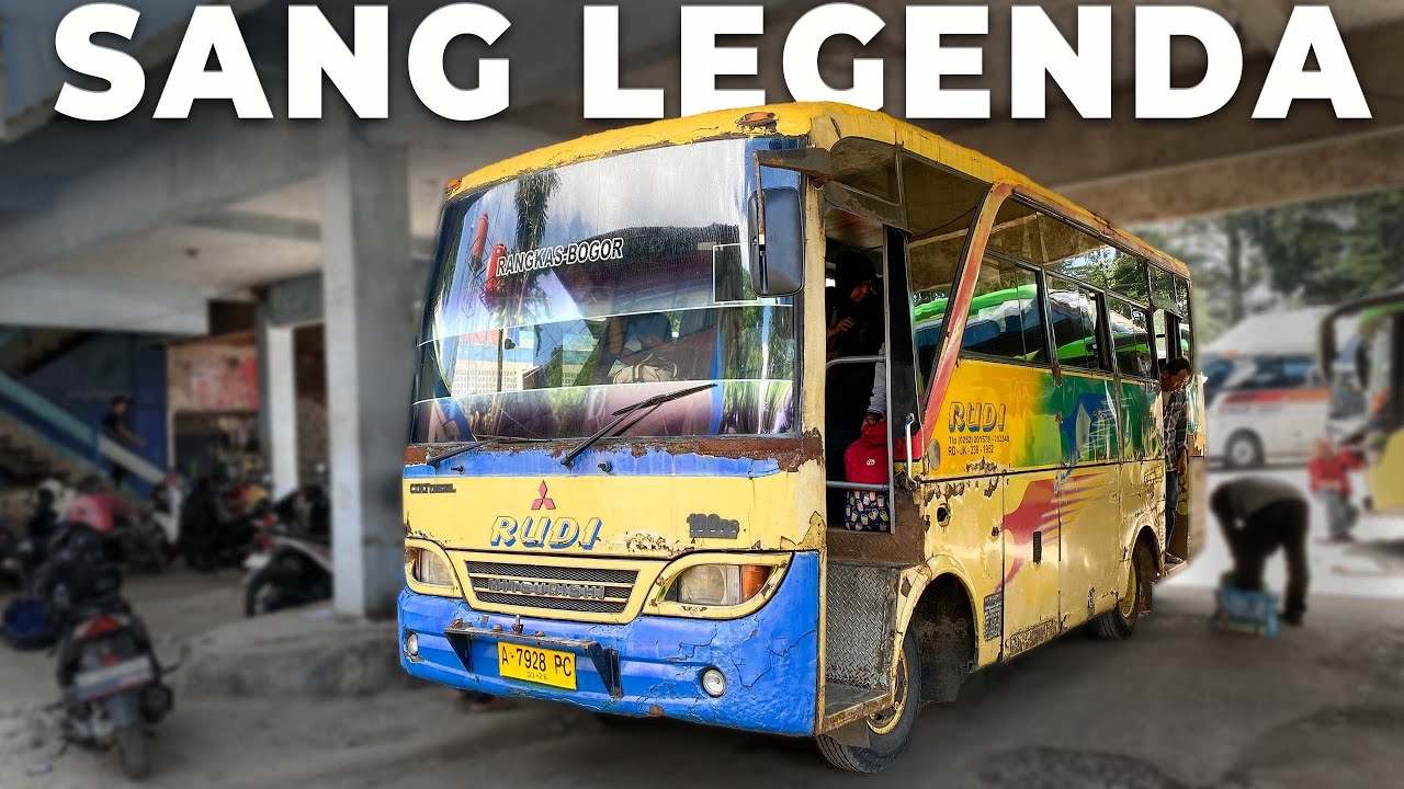 GAGAL KE BADUY‼️ Seru Juga Naik Bis Rudi, Sang Legenda Di Jalur Bogor Rangkas Bitung Ini