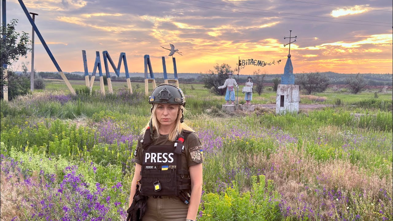 Lyman, le linee difensive ucraine nell'oblast di Donetsk