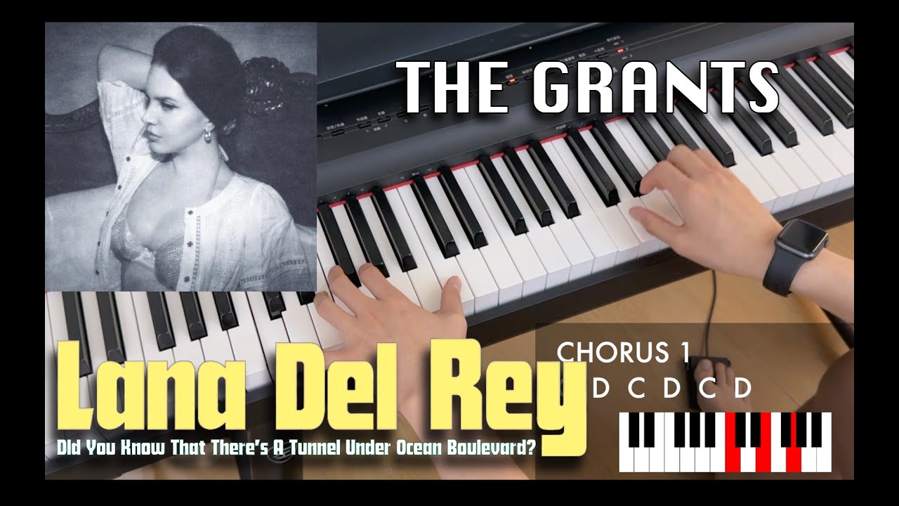 Piano Chords: The Grants - Lana Del Rey