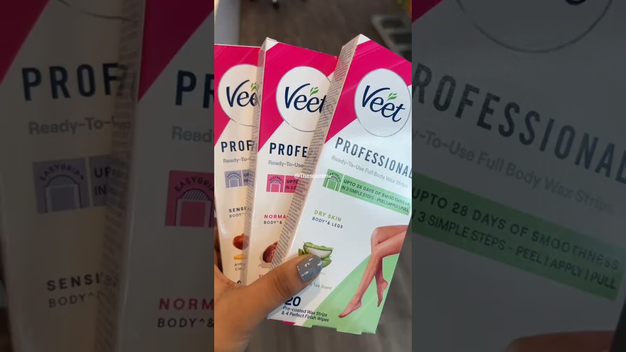 VeetWaxStrips#hairtok #تجميل #haircare#hair #whiteningcream #hairmask #تجميلاسنان #beauty #skincare