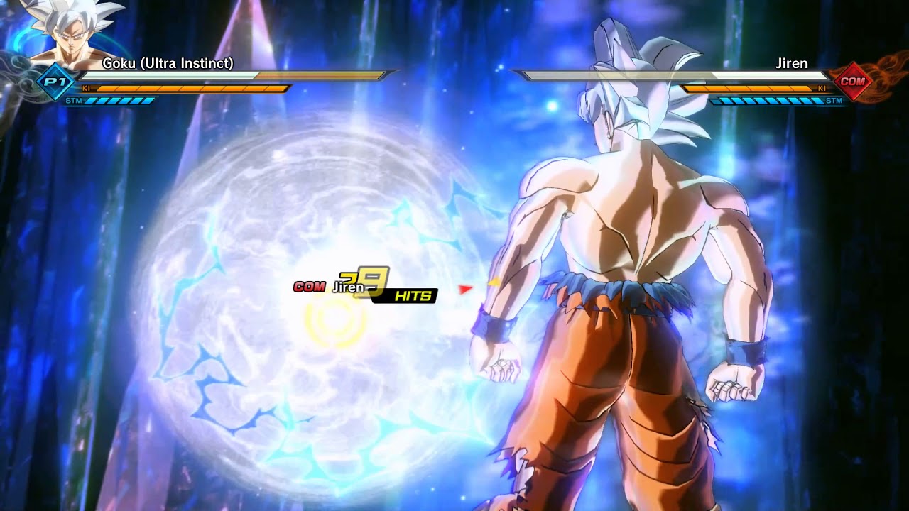 Perfect Ultra Instinct Goku Gameplay - Dragonball Xenoverse 2