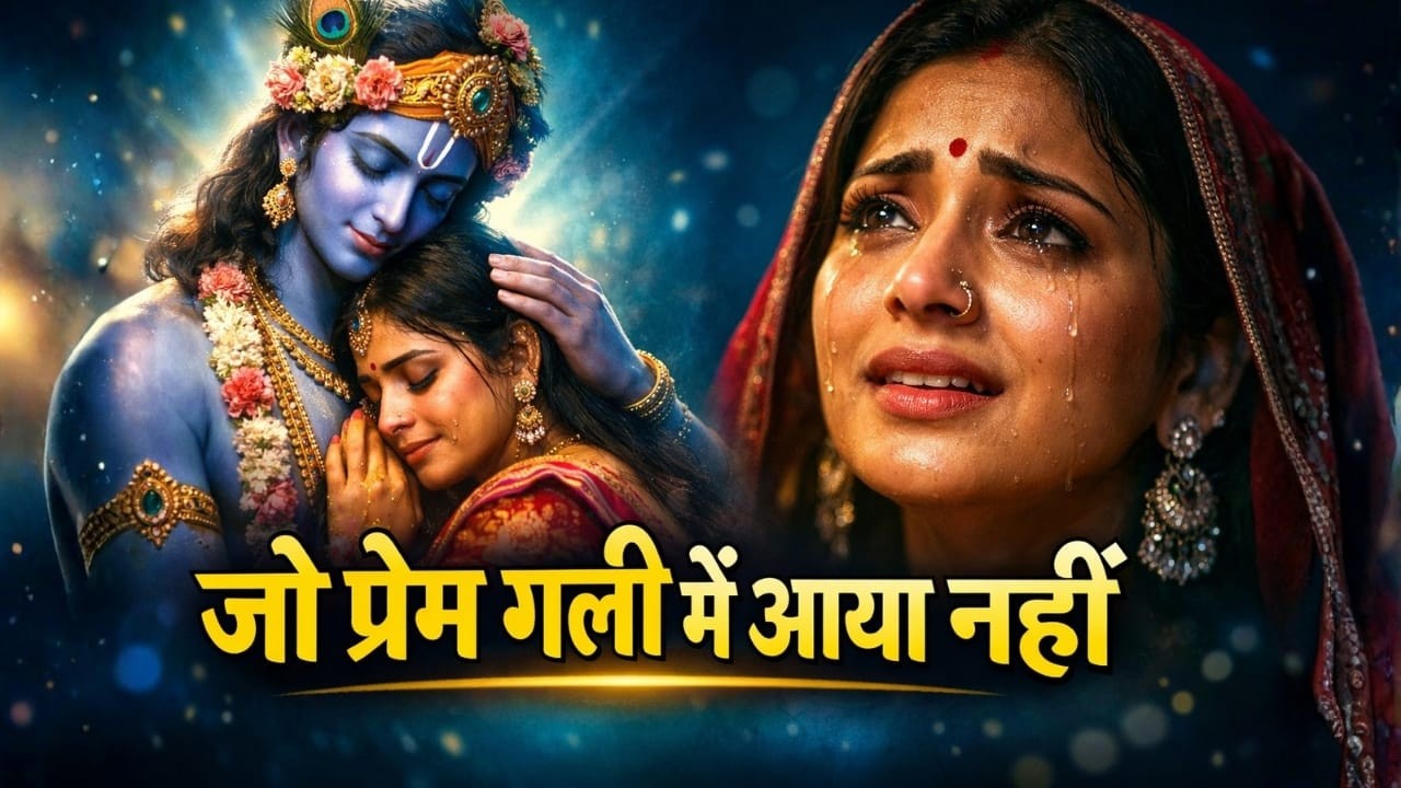 Jo Prem Gali Mein Aaya Nahi | जो प्रेम गली में आया नहीं | Krishna Bhakti Song | New Krishna Bhajan