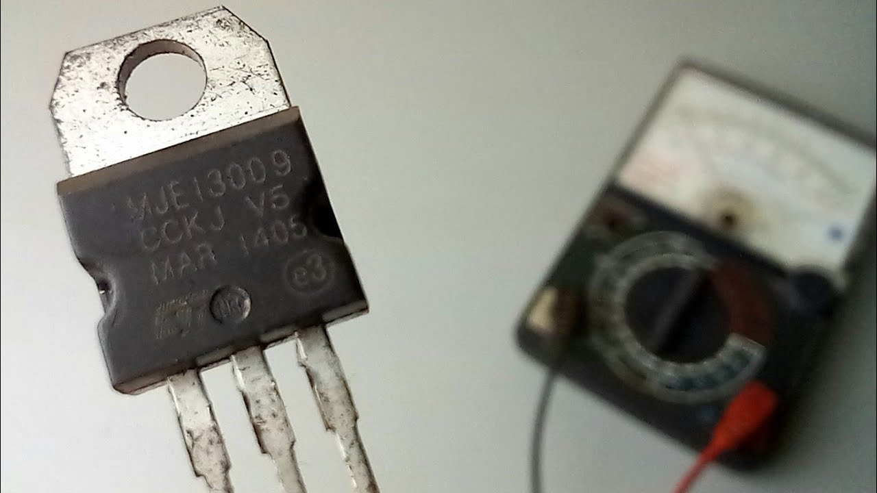 Cara Tes Transistor MJE13009, 13007, 13005, NPN Switching High Voltage