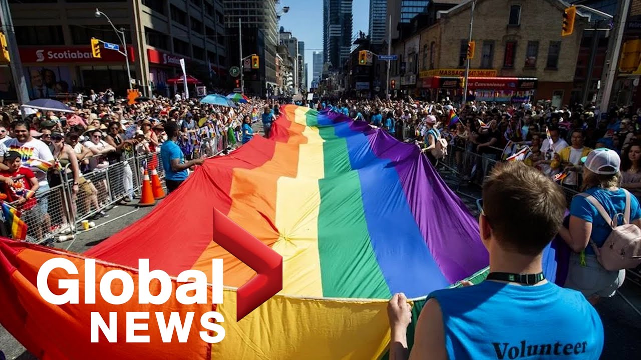 Tens of thousands attend Toronto Pride parade in return of in-person festivities