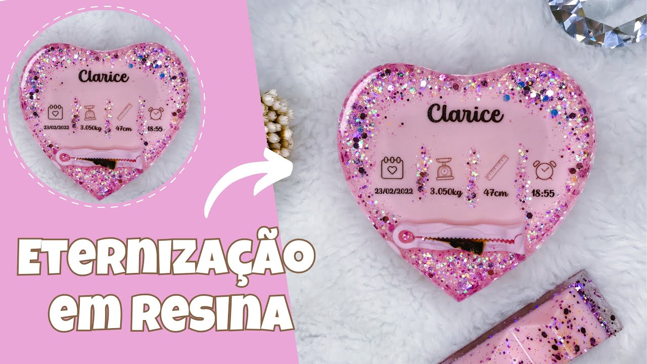 Eternização de Resina | Eternização com umbigo