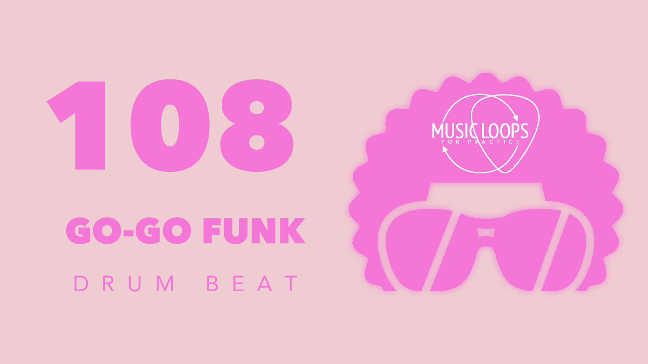 GO-GO Funk drum beat 108 bpm | Drums only Backing track