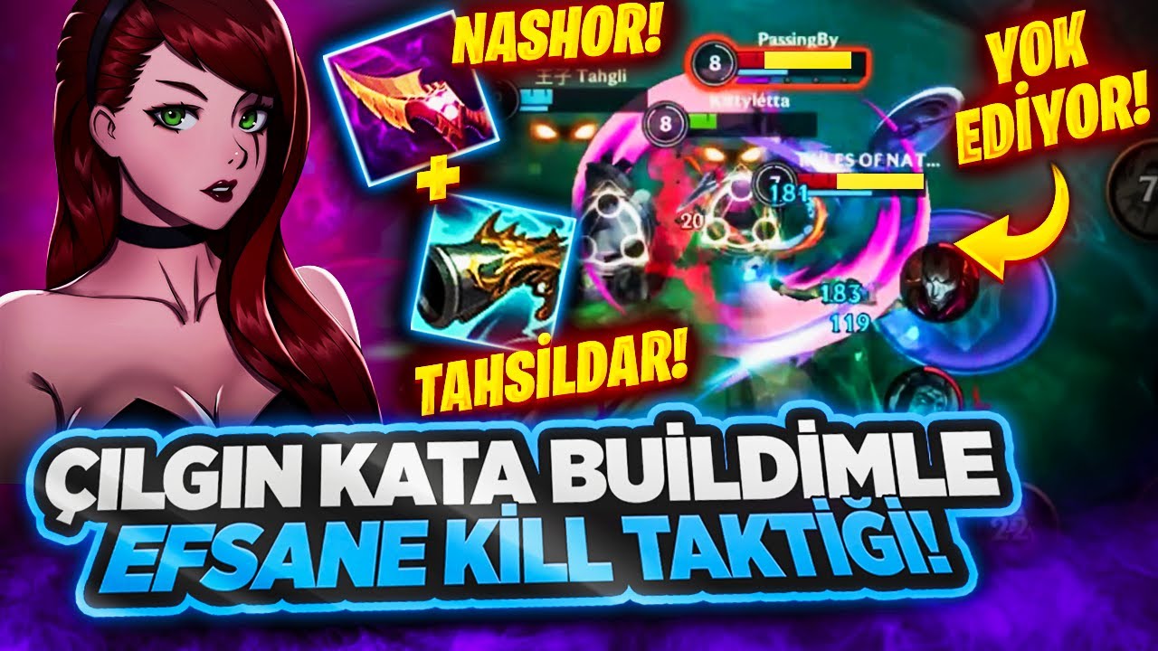 KATARİNA BU BUİLDLE ÇOK TEHLİKELİ! EFSANE KİLL TAKTİĞİ!