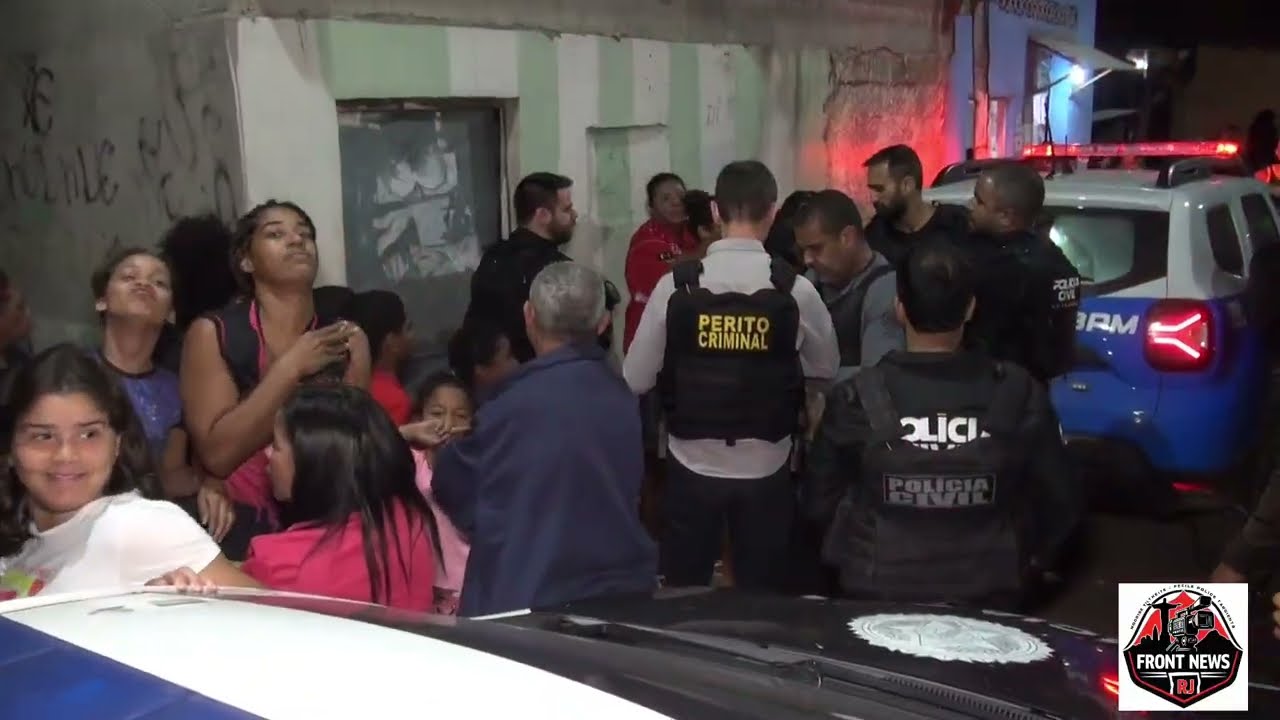 PERICIA NA CASA DO CHINES ACUSADO DE FEMINICIDIO