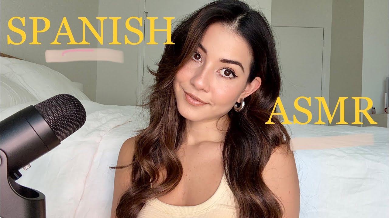 ASMR en Español ❤️ Calming phrases in Spanish so you can fall asleep fast 