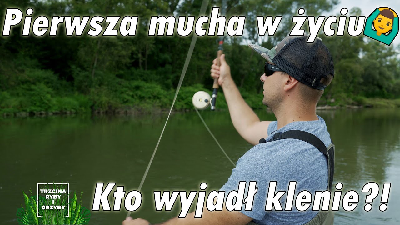 Pierwszy raz z muchówką w życiu! Trzcina, ryby i grzyby