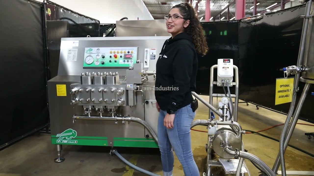 FBF Italia Srl Homogenizer 2 Stage 7075 Demonstration