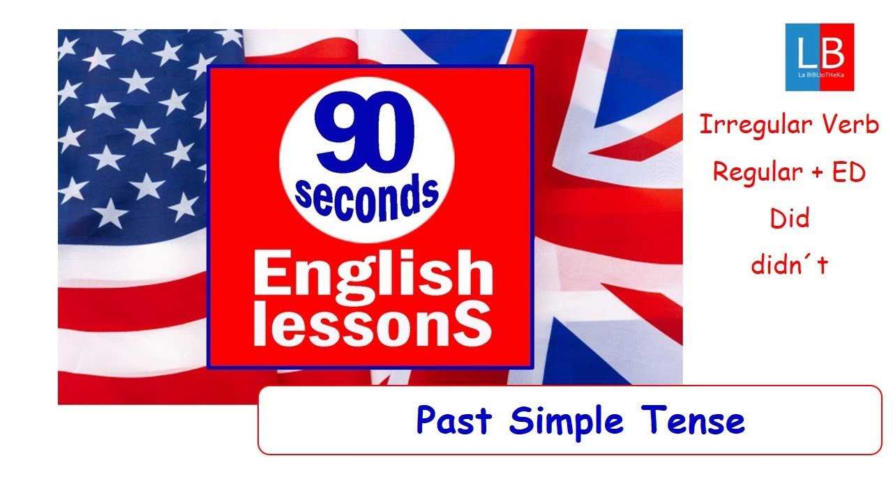 Past Simple 🗽90 seconds English lessons