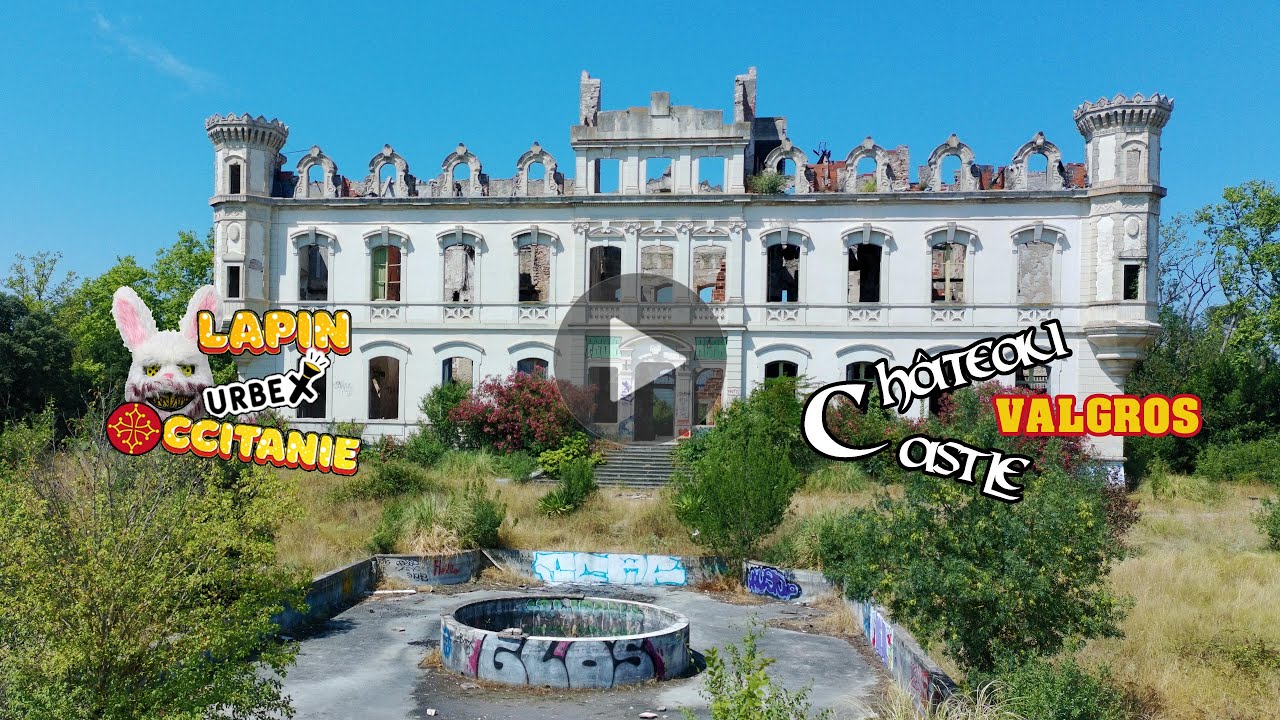 🎥 Lapin Urbex Occitanie 🐰🔦 et le château 🏰 Valgros Frontenac / 🇬🇧 Bram Castle 🇬🇧 - Géolocalisé ⚠️