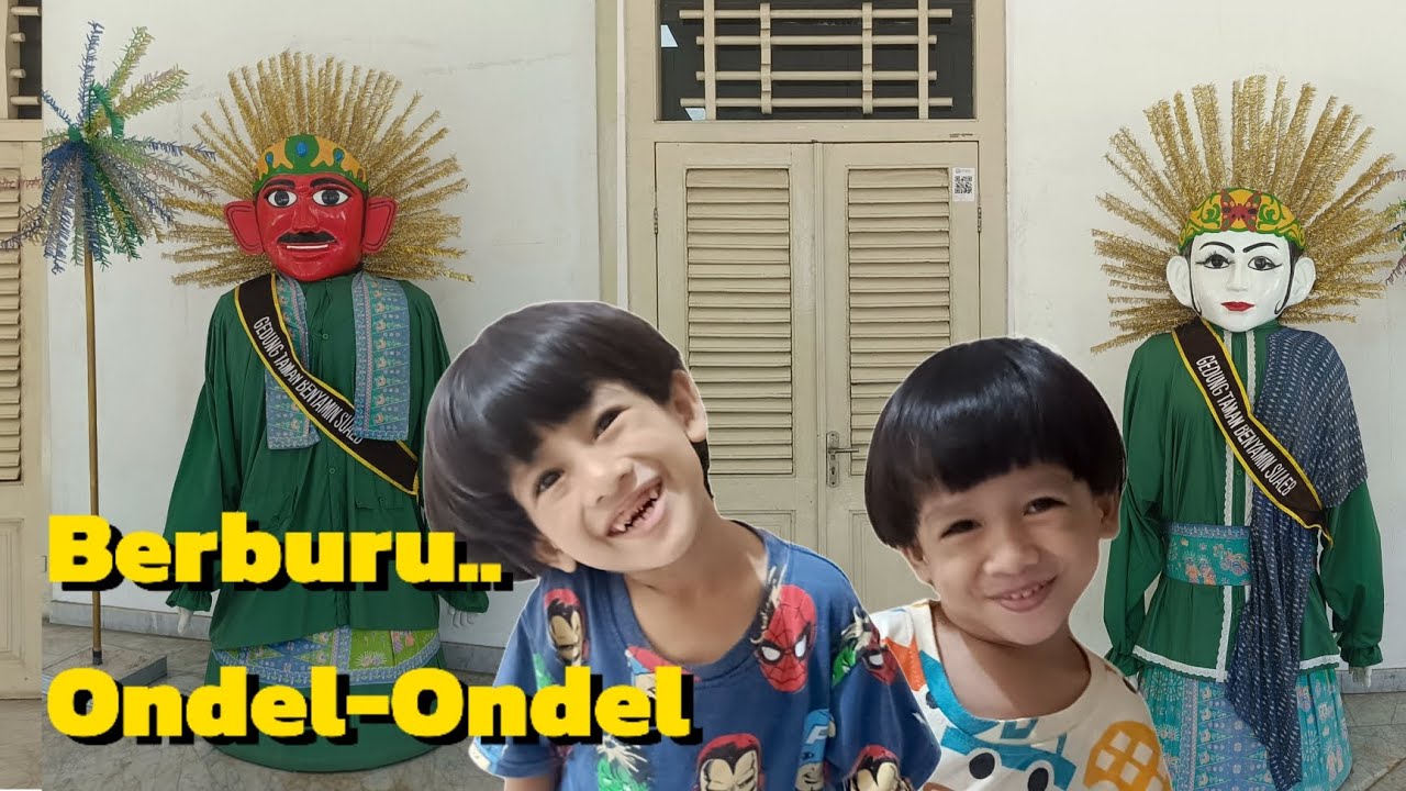 18.36 Berburu Ondel-Ondel Betawi di Taman Benyamin Sueb