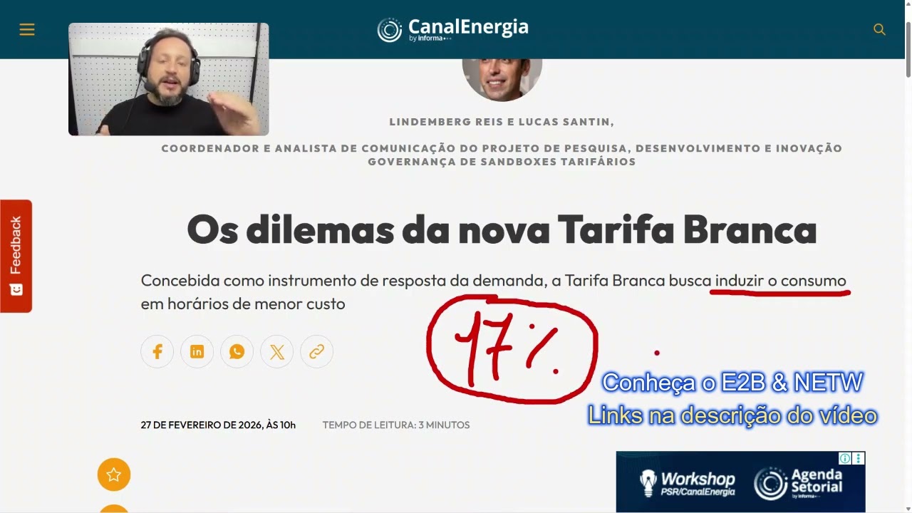 O retorno da Tarifa Branca para a Baixa Tensão Grupo B
