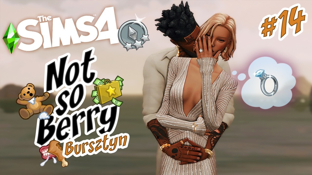 Powiedziała TAK! 🔥🤑BURSZTYN🧡#14 |NOT SO BERRY 2| The Sims 4