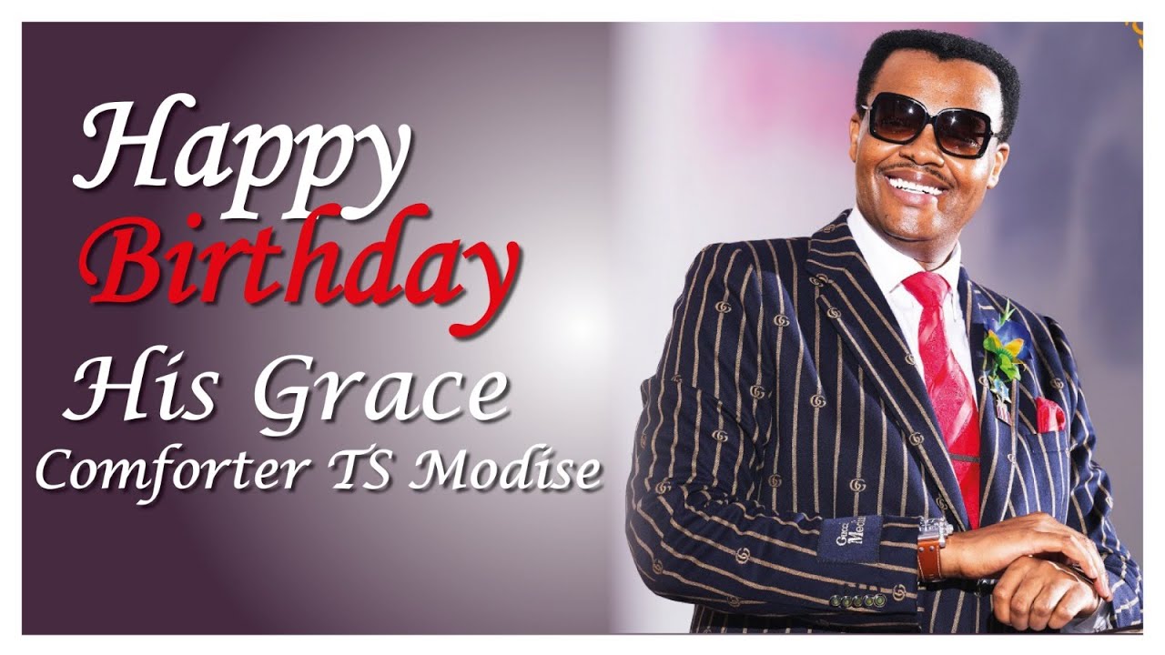 Celebrating His Grace, Comforter T.S. Modise's Birthday in Zona Verde, Maputo, Moçambique
