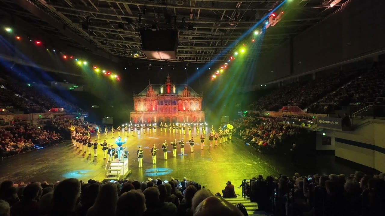 Bremen Tattoo 18.01.2025, ÖVB-Arena - 🇳🇱 Show- and Marchingband K&G (Niederlande, Leiden) 🇳🇱
